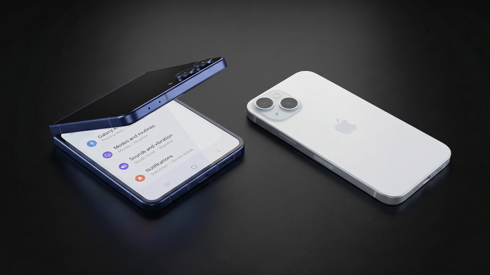 Galaxy Z Flip 7 vs iPhone 15 compact flip or classic iPhone comparison